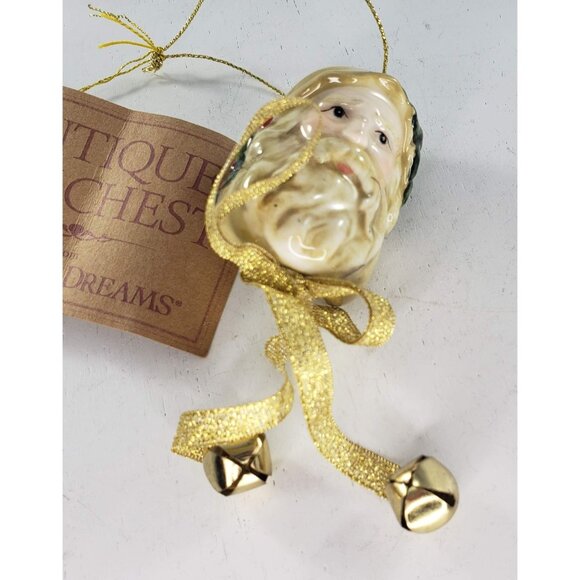 Possible Dreams Antique Toy Chest Santa Head Christmas Ornament #42357 - Picture 2 of 4